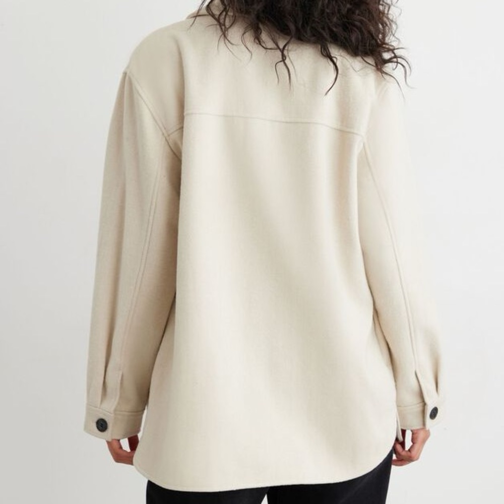 Cream Shacket - Picture 2 of 6